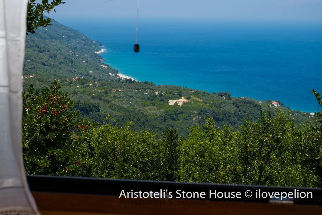 Aristoteli'S Stone House Makrirrákhi Dış mekan fotoğraf