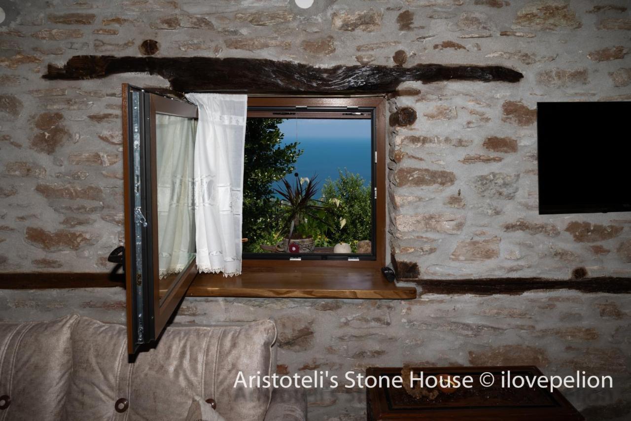 Aristoteli'S Stone House Makrirrákhi Dış mekan fotoğraf