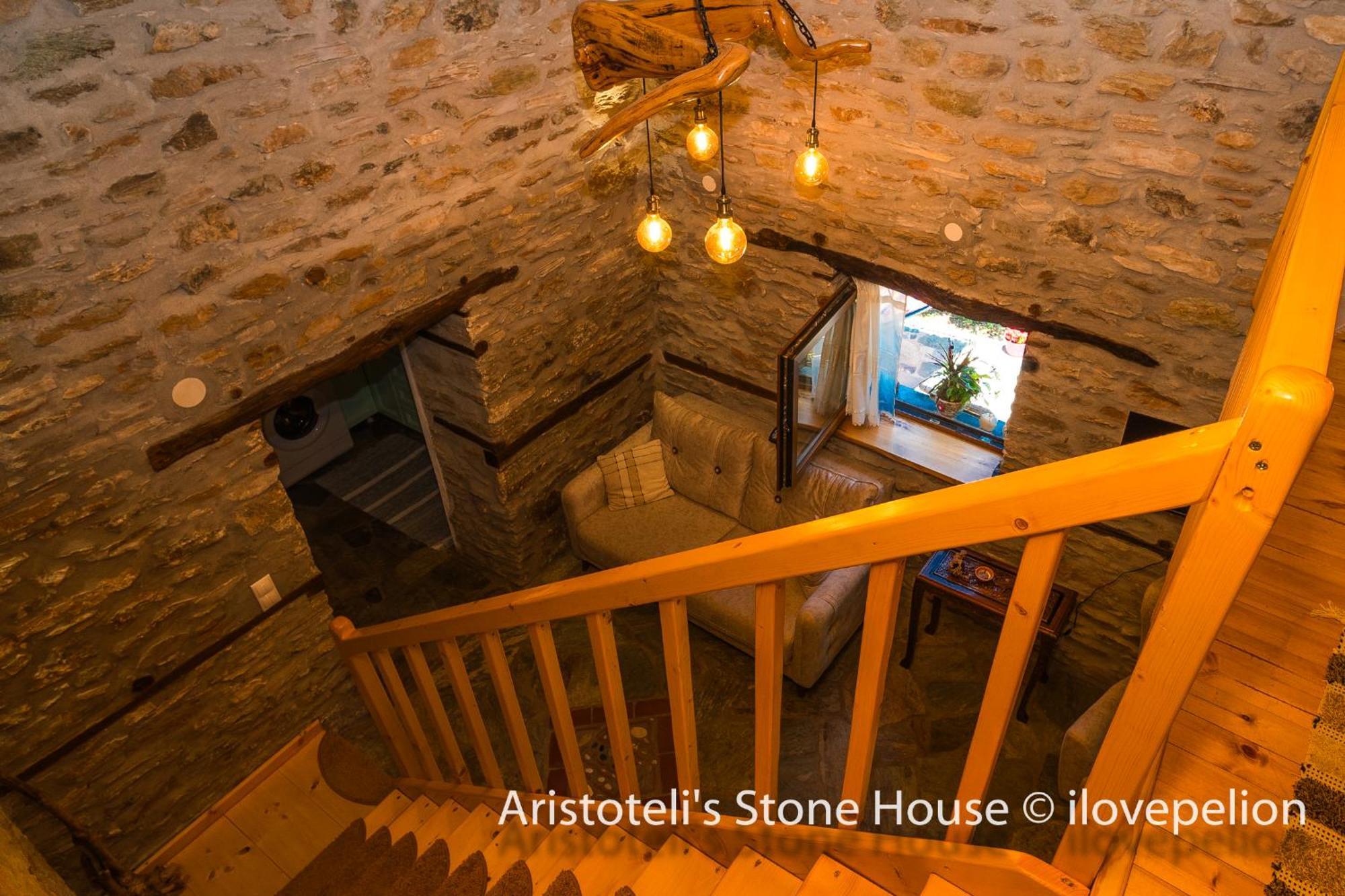 Aristoteli'S Stone House Makrirrákhi Dış mekan fotoğraf