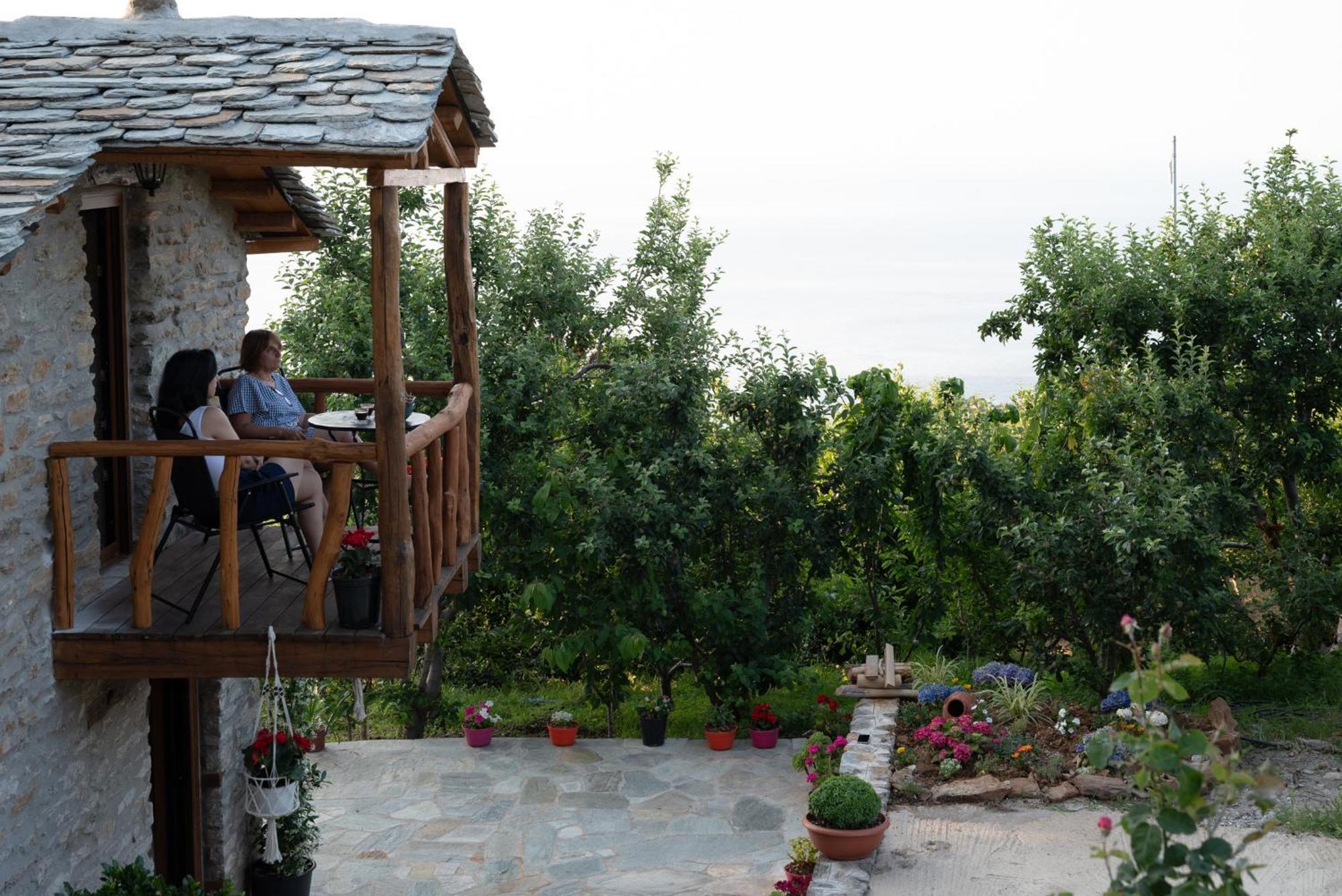 Aristoteli'S Stone House Makrirrákhi Dış mekan fotoğraf