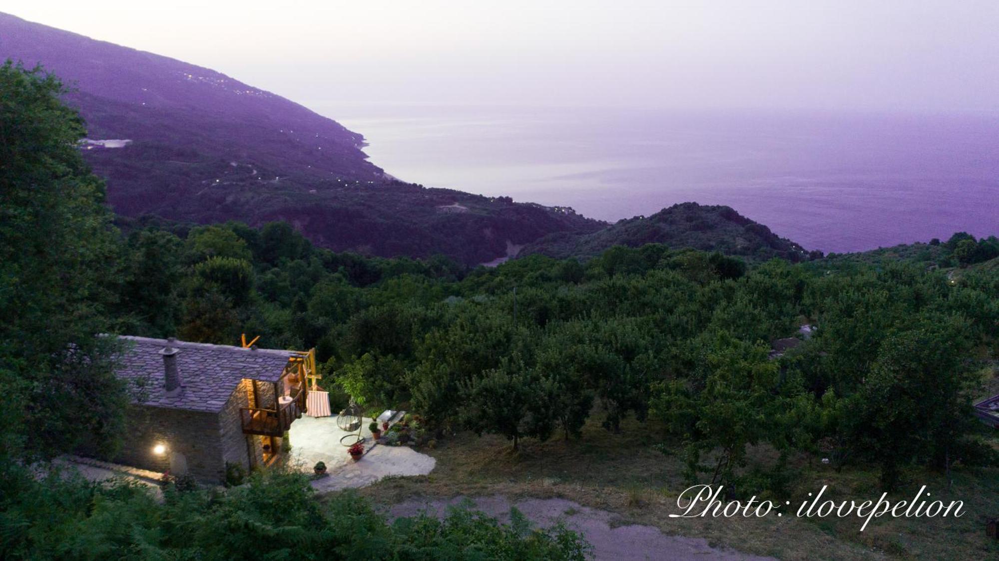 Aristoteli'S Stone House Makrirrákhi Dış mekan fotoğraf