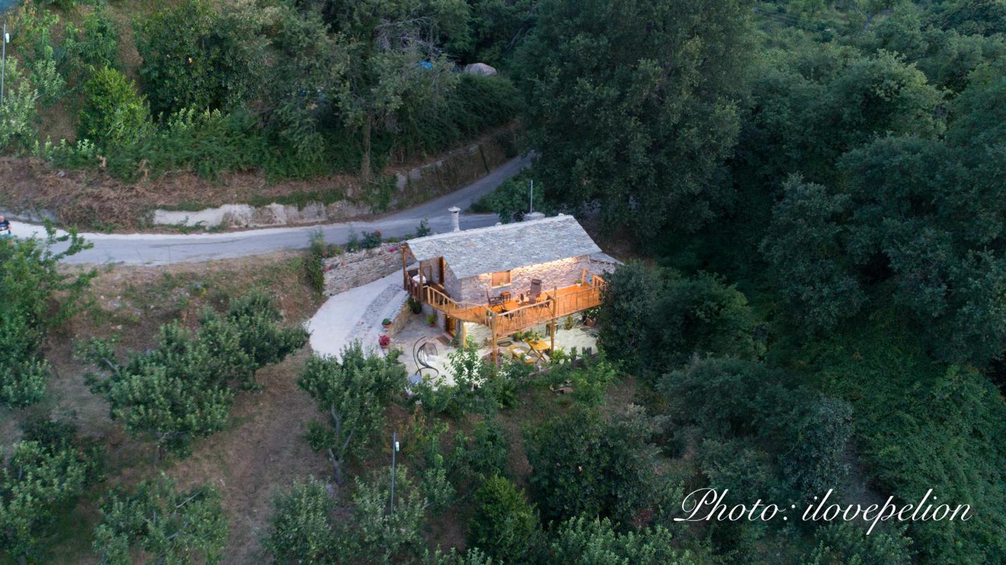 Aristoteli'S Stone House Makrirrákhi Dış mekan fotoğraf